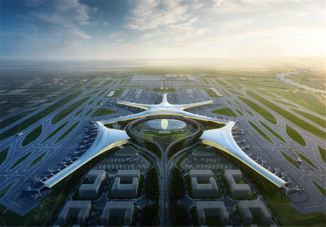 steel structure airport