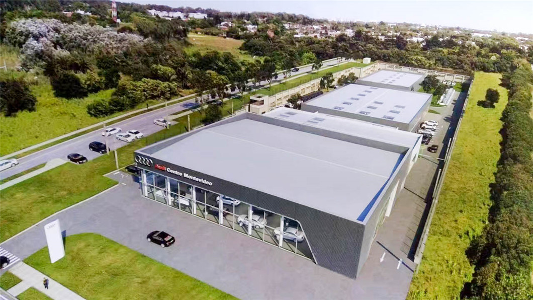 steel showroom