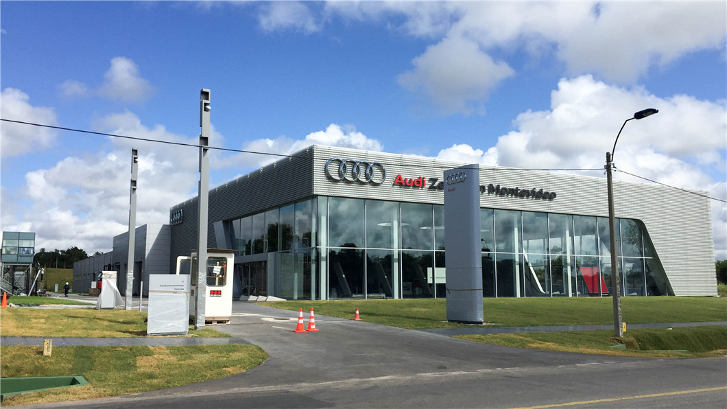 steel structure showroom