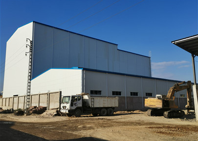 Algeria steel structure Ceramic factory/hanger